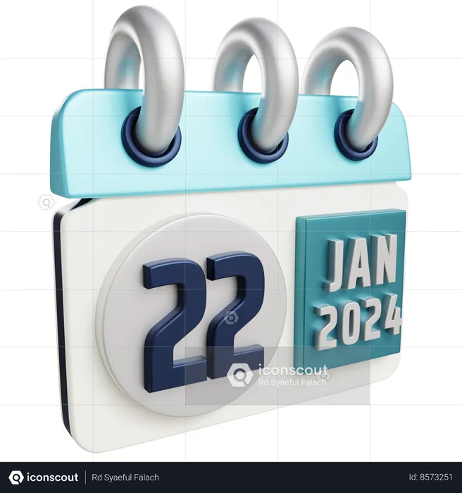 Jan 22 2024  3D Icon