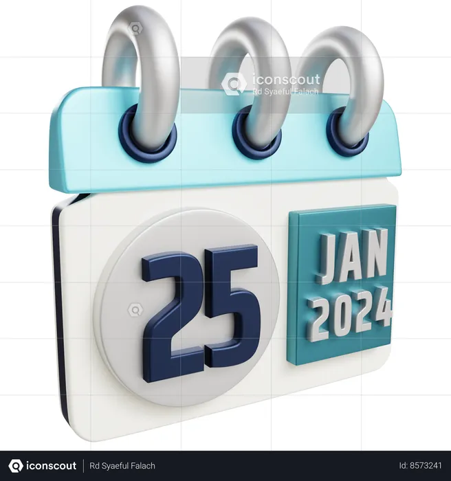 Jan 25 2024  3D Icon