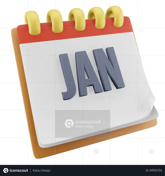 Jan  3D Icon