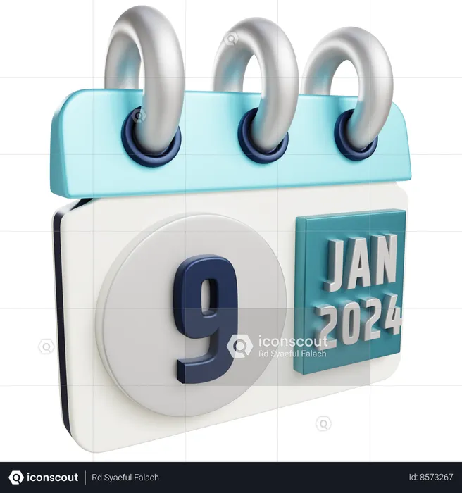 Jan 9 2024  3D Icon