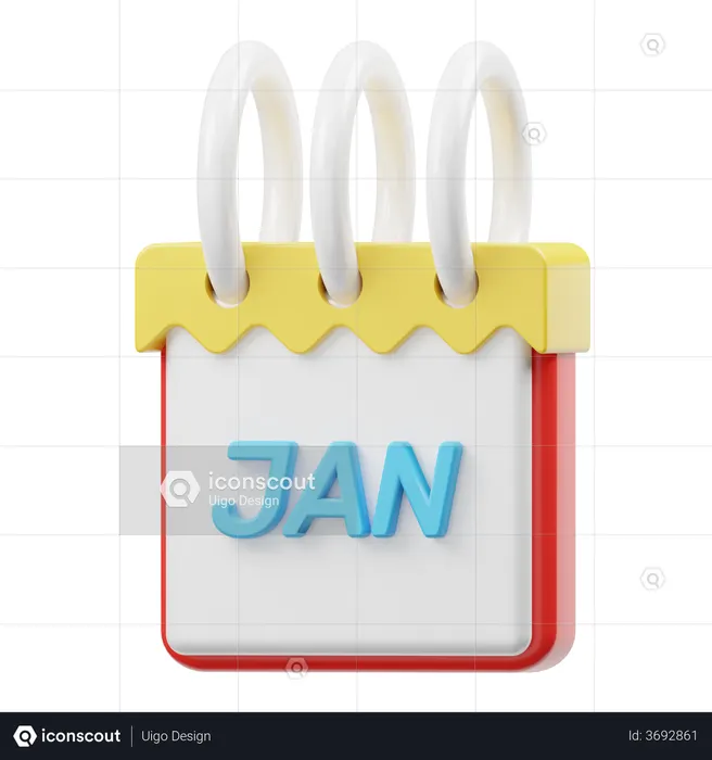 Janeiro  3D Illustration