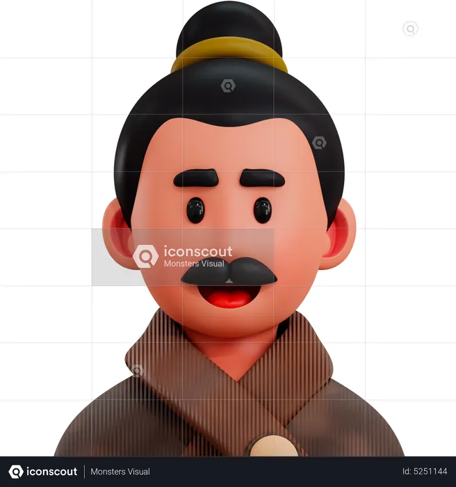 Japanese  3D Icon