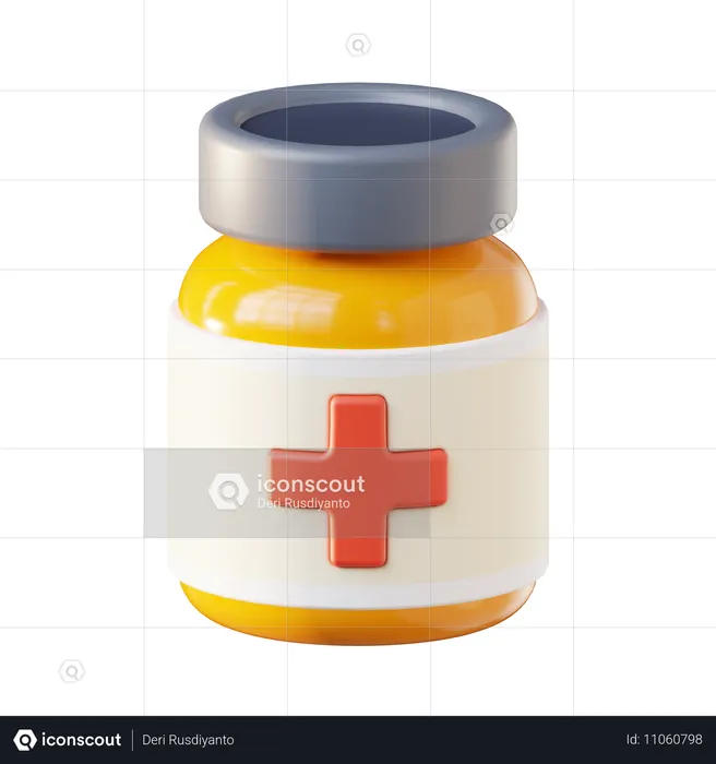 Jar  3D Icon