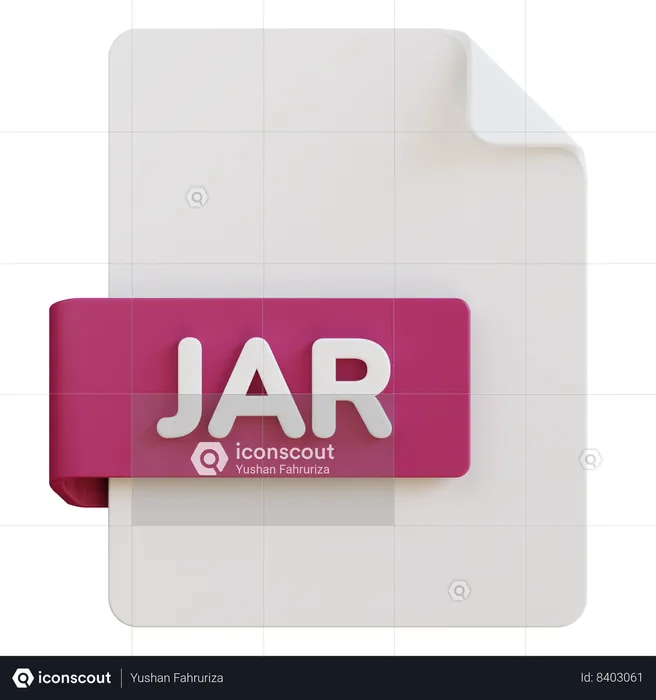 Jar File  3D Icon