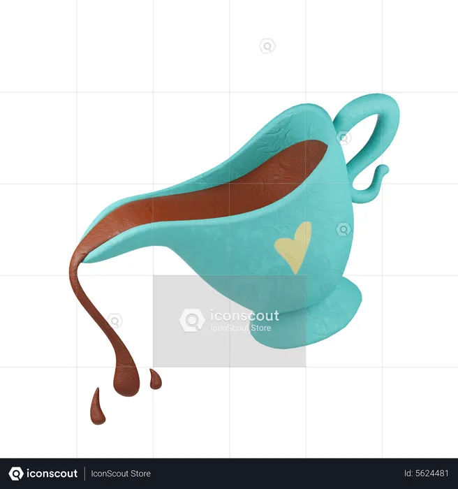 Sirope de chocolate  3D Icon