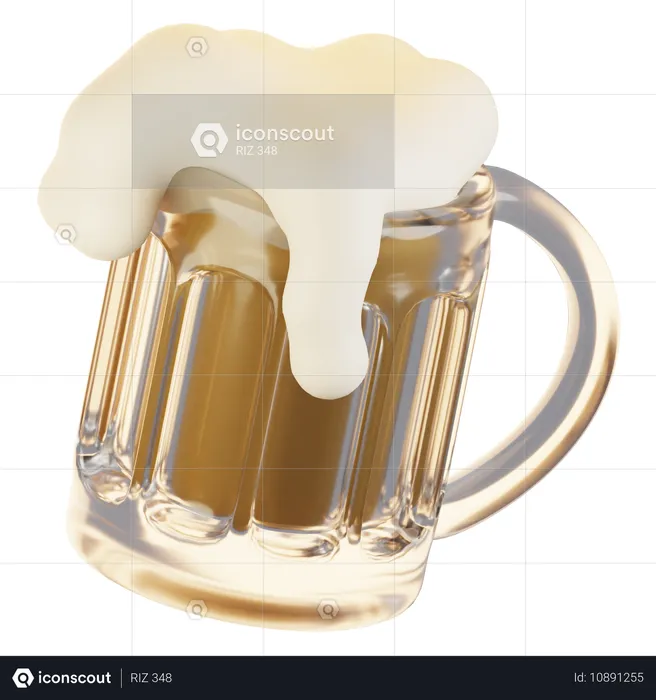 Jarro de cerveza  3D Icon