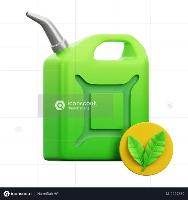 Jarra de gasolina  3D Icon