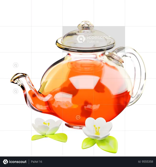 Jasmine tea  3D Icon