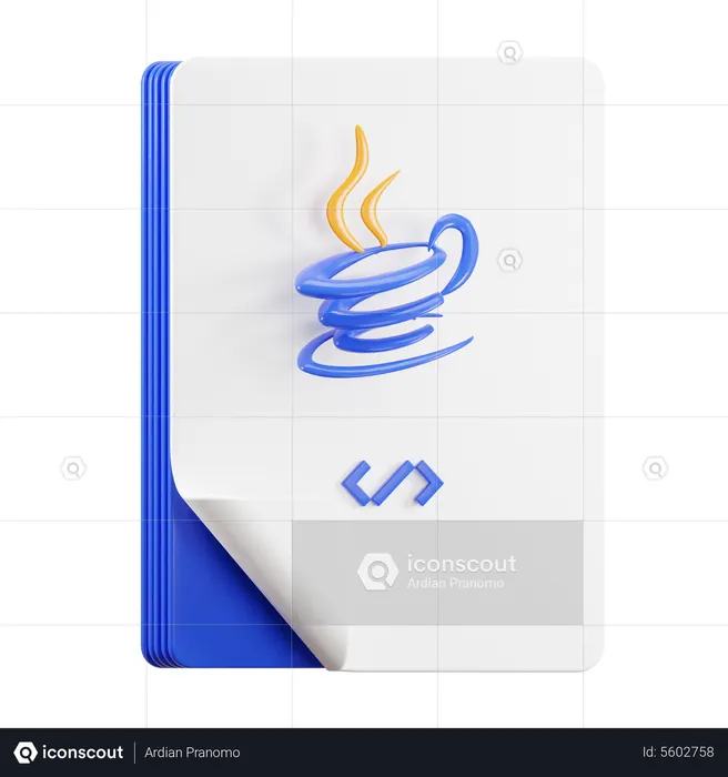 JAVA 3D Icon - Free Download Science & Technology 3D Icons | IconScout