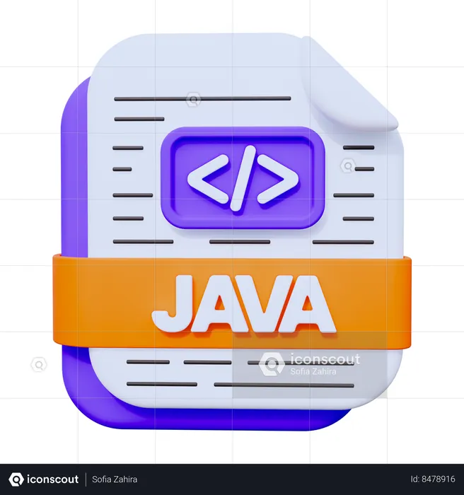 Java File  3D Icon
