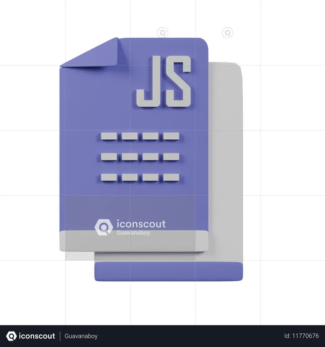 Java Scrip File  3D Icon