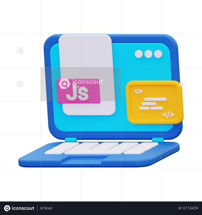 Java-Skript  3D Icon