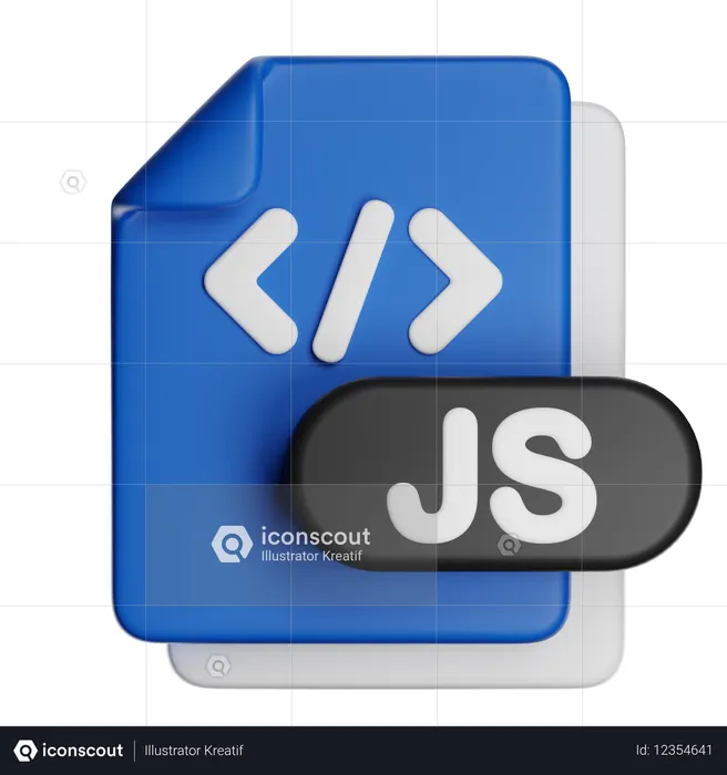 JavaScriptコードファイル  3D Icon