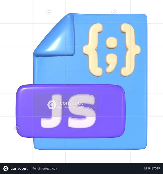 Javascript File  3D Icon