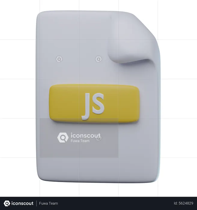 Javascript File  3D Icon