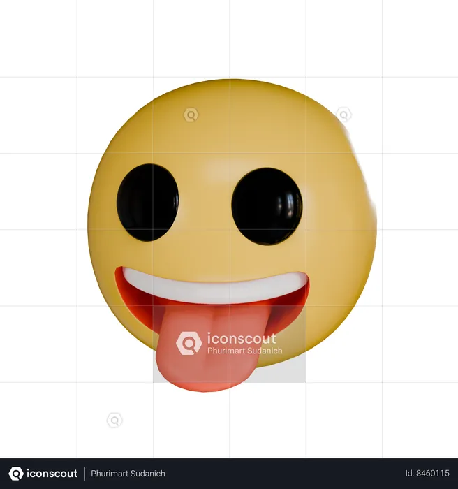 Je rigole Emoji 3D Icon