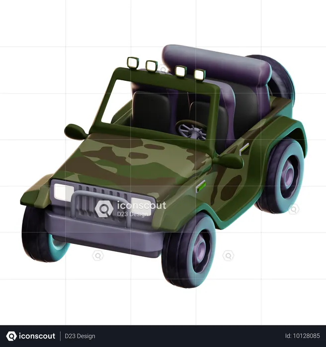 Jeep  3D Icon