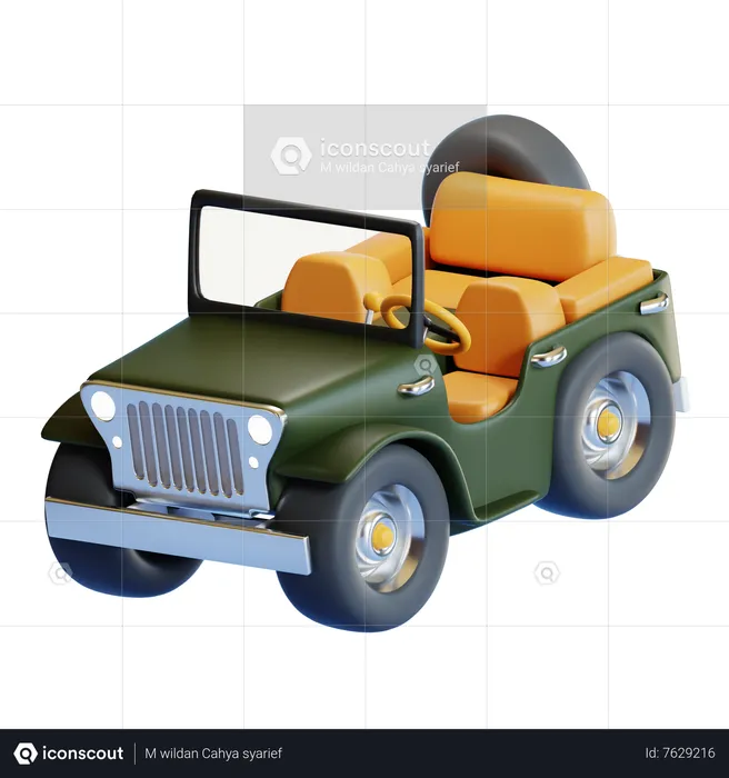 JEEP  3D Icon