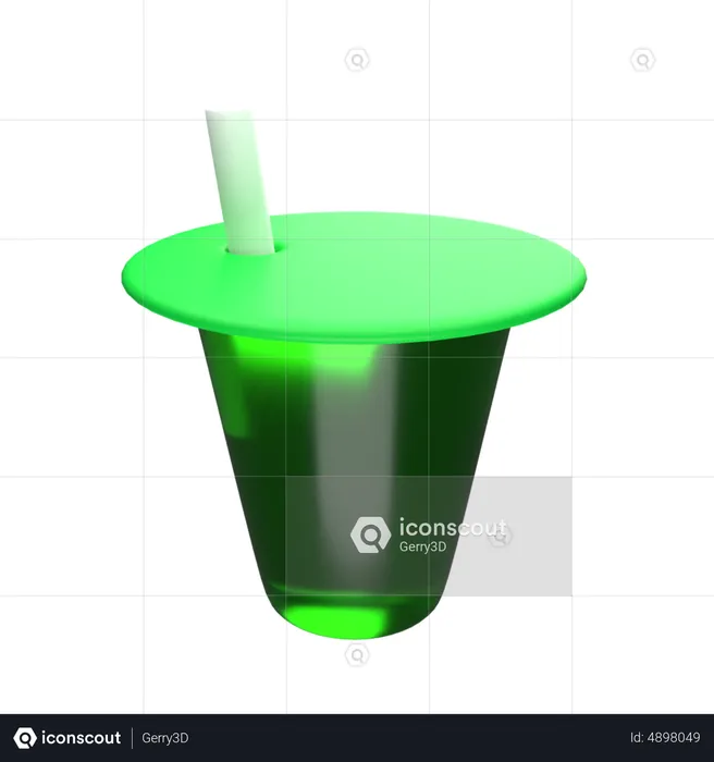 Jelly Drink  3D Icon
