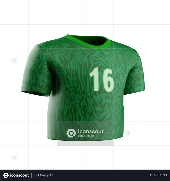 Jersey Arab Saudi  3D Icon