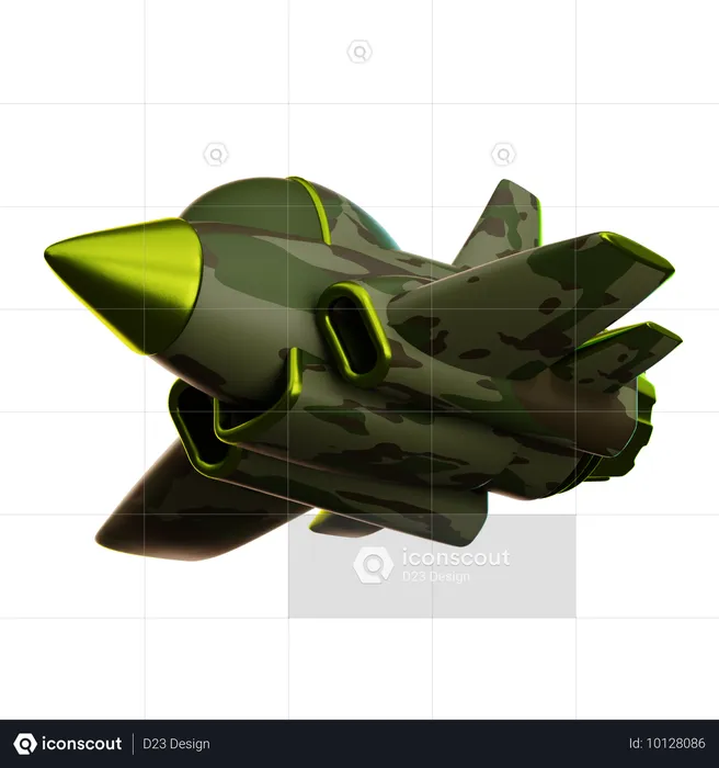 Jet  3D Icon