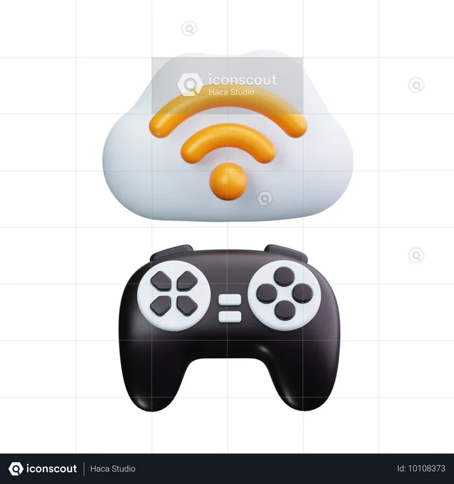 Jeu de nuage  3D Icon