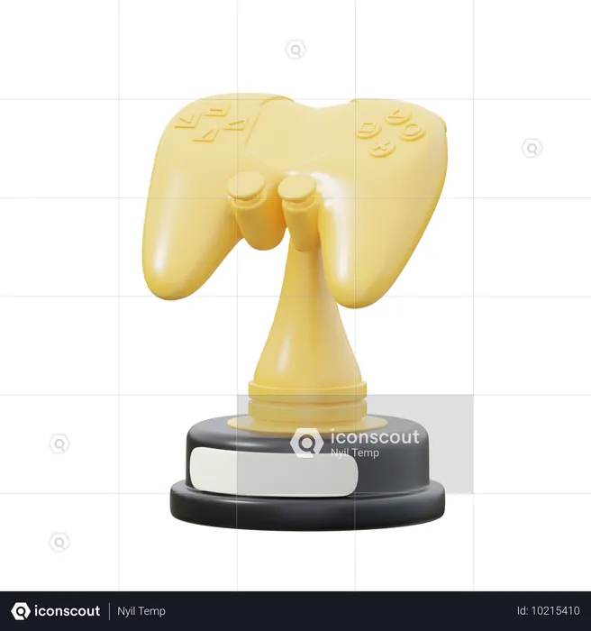 Trophée de jeu  3D Icon