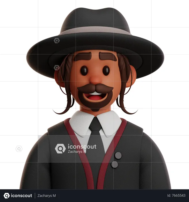 JEW PEOPLE  3D Icon