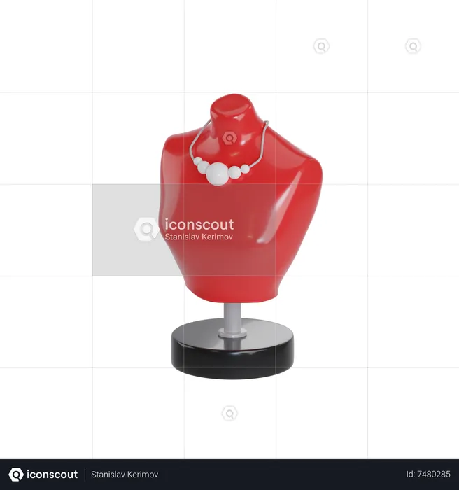 Jewelry Dummy  3D Icon