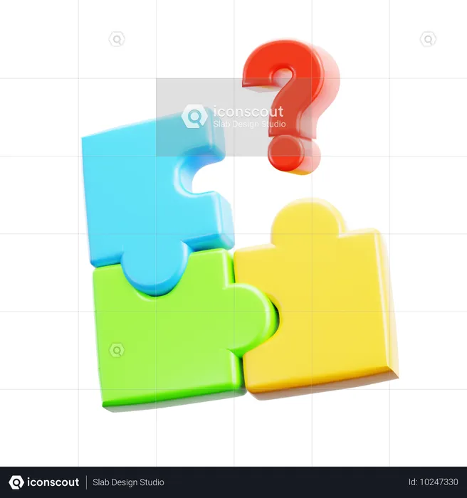 Jigsaw Help  3D Icon