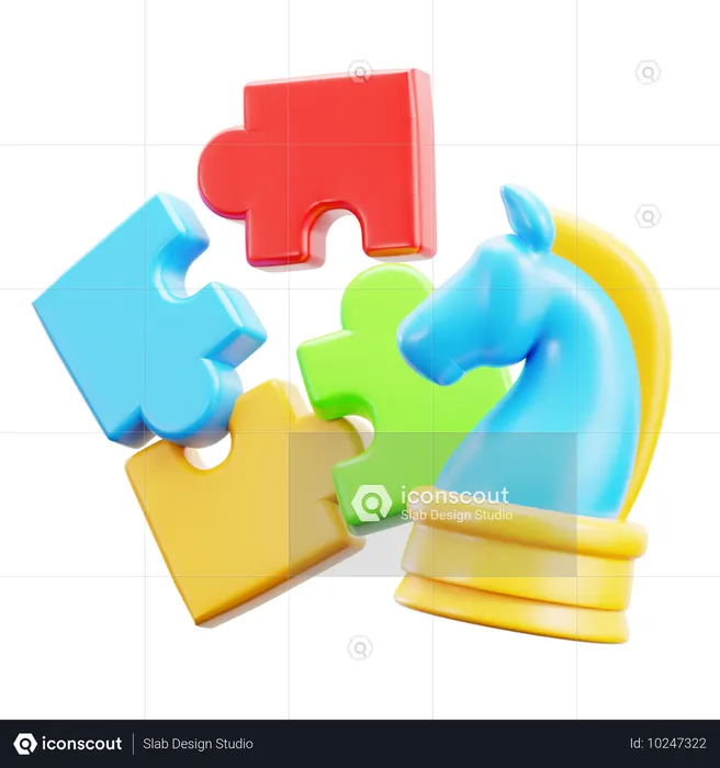 Jigsaw Puzzle  3D Icon