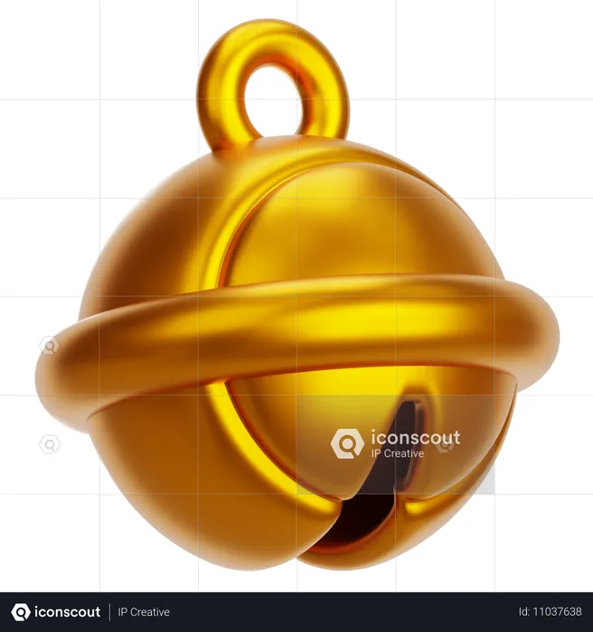 Jingle Bell  3D Icon