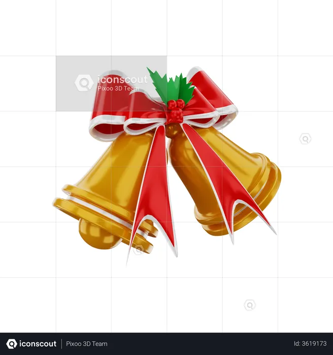 Jingle Bells  3D Illustration