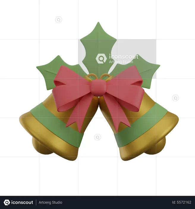 Jingle bells  3D Icon