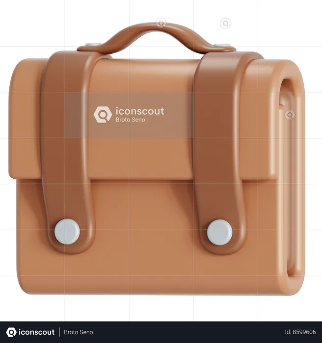 Job briefcase  3D Icon