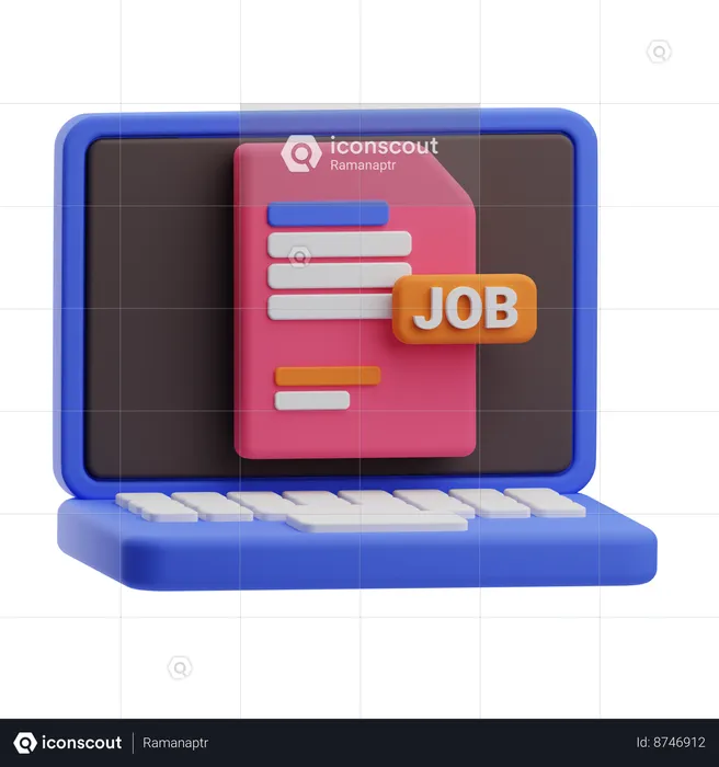 Job Offer  3D Icon