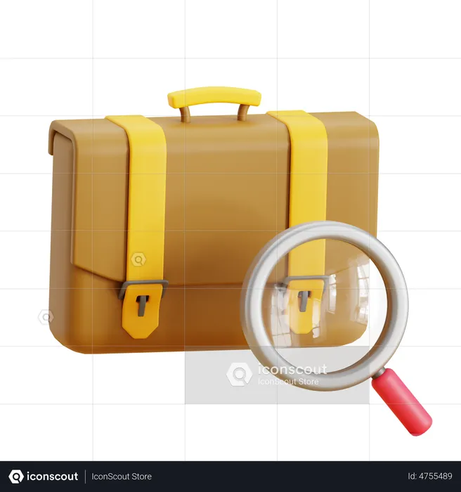 Job Search  3D Icon