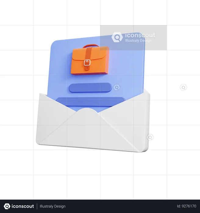 Jobsmail  3D Icon