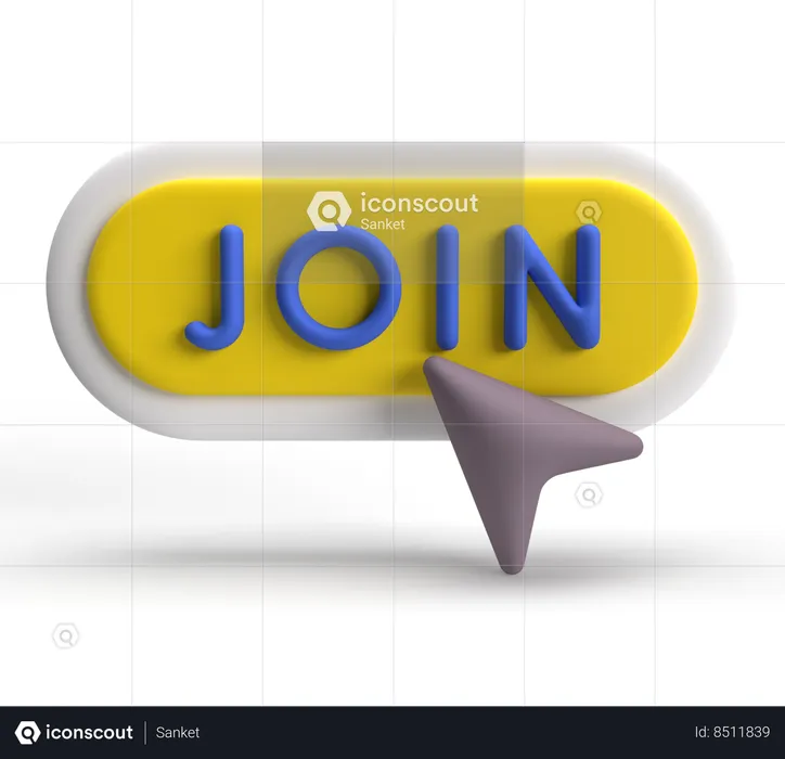 Join  3D Icon