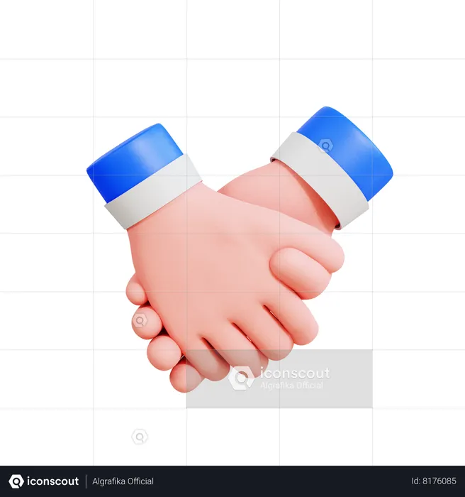 Join Hands  3D Icon