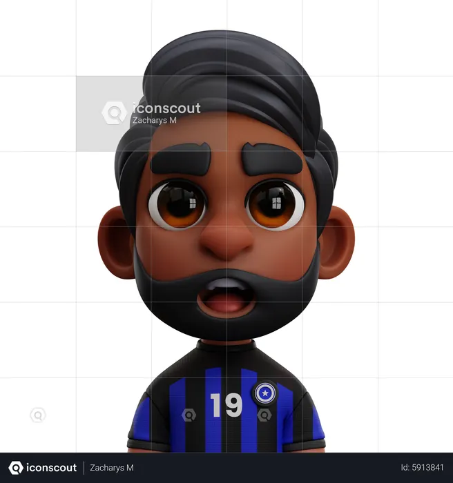 Inter Milan  3D Icon