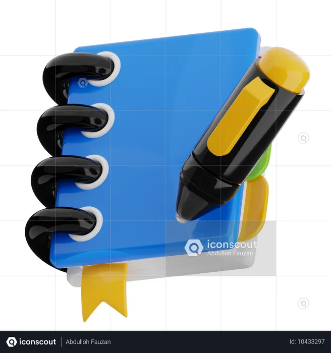 Journal  3D Icon