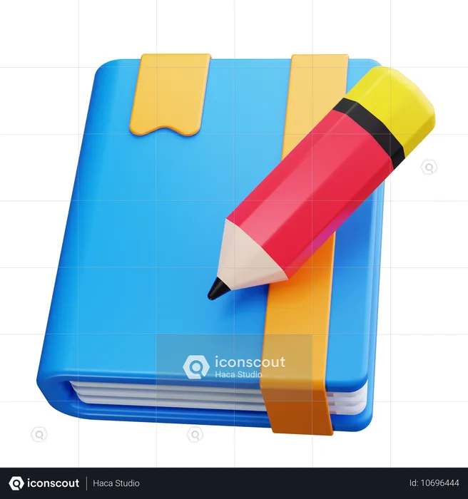 Carnet de voyage  3D Icon