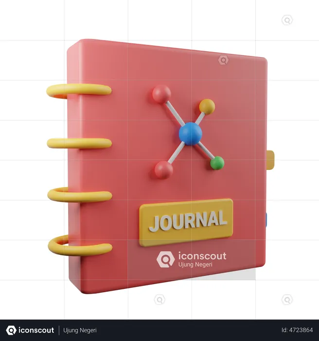 Journal médical  3D Illustration
