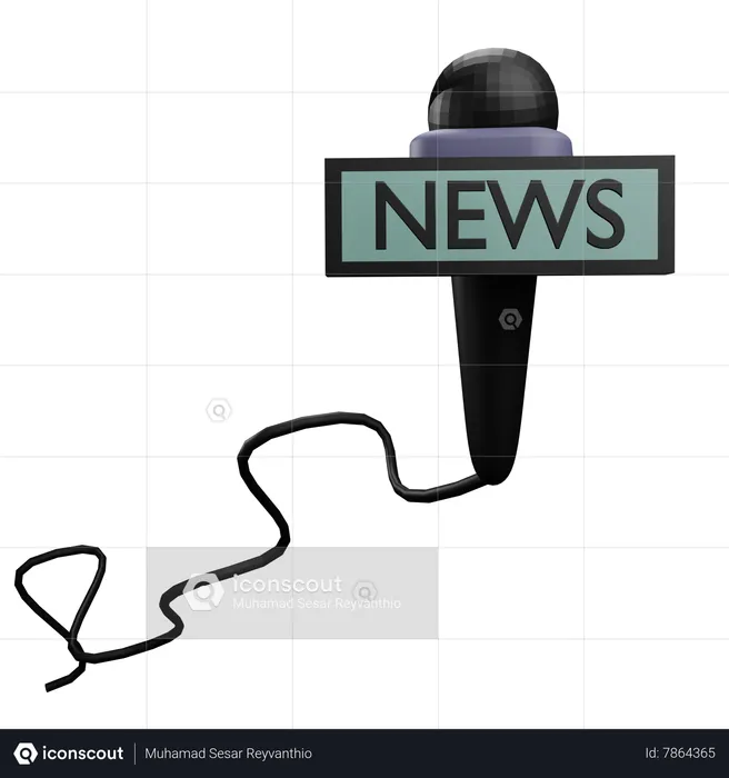 Journalism  3D Icon