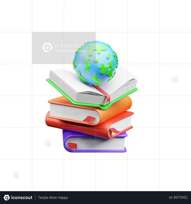 Journée du livre  3D Icon