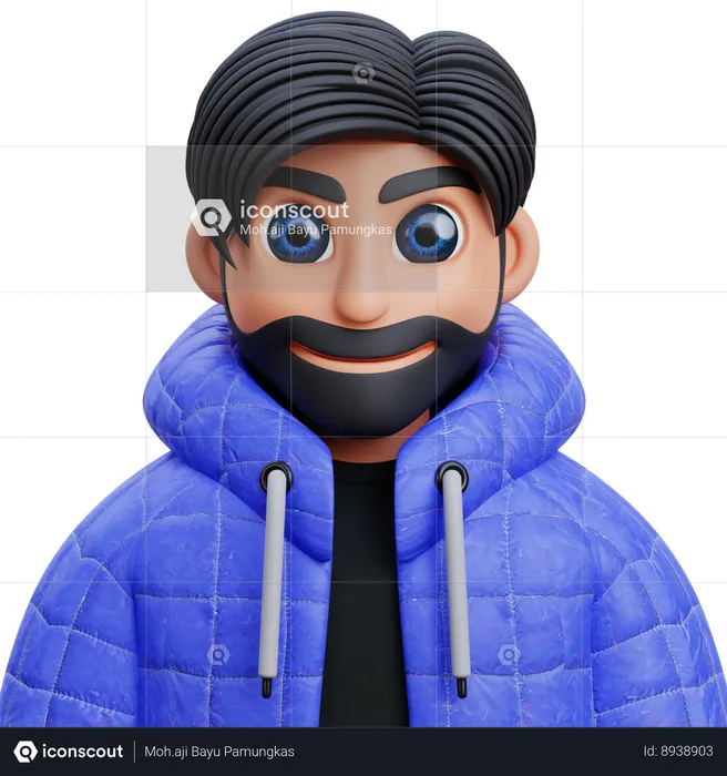 Hombre joven  3D Icon