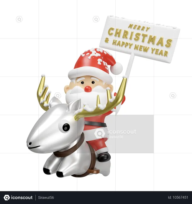 Joyeux noël  3D Icon