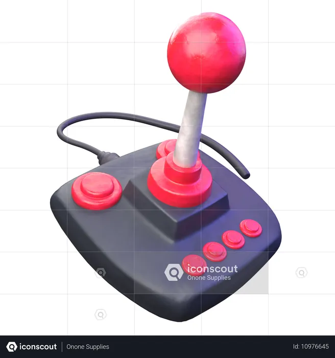 Joystick  3D Icon