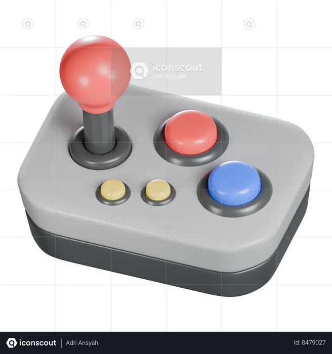 Joystick  3D Icon